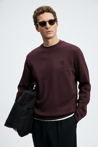 Lufian Grand Erkek Sweatshirt Mor Mor 112030192100850