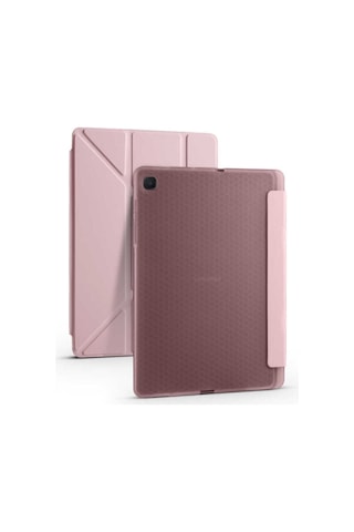 Samsung Galaxy Tab S6 Lite Sm P610 / Sm-p620 10.4" Uyumlu Kalem Bölmeli Smart Standlı Pu Deri Kılıf Arka Kapak