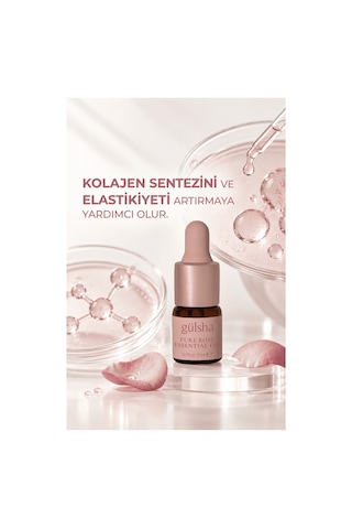 Gülsha %100 Saf Esansiyel Gül Yağı 3 ML