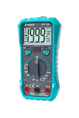 Proskit Mt-1220 Dijital Multimetre Ölçü Aleti