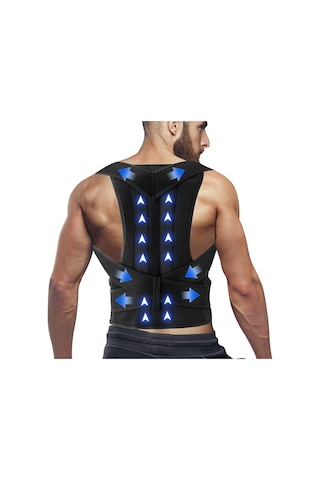 Duruş Bozukluğu Için Korse Medikal Bel Korsesi Sırt Düzleştirici Dik Duruş Korsesi Dik Durma Aparatı