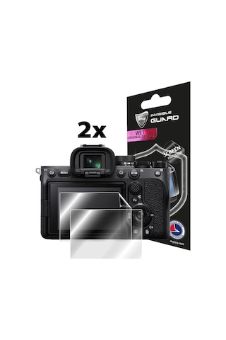 IPG Sony Alpha 7 IV Mirrorless Kamera Görünmez Ekran Koruyucu (2 Adet)