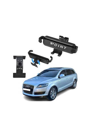 Audi Q7 Cep Telefonu Tutacağı Havalandırma Robotik Açılır Kapanır 2006 - 2014 Arası Siyah