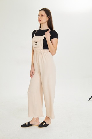 Vizon Onden Cepli Yazlik Salopet Tulum Yeşil