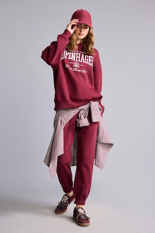 Defacto Okula Dönüş Jogger Fıt Basıc Düz Kalın Sweatshirt Kumaşı Pantolon F9622ax26wnbr115 Bordo-br115