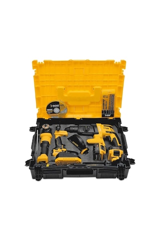 Sgs Combo Set 3 Parça Darbeli Matkap/kırıcı-delici Matkap/avuç Taşlama Makinesi