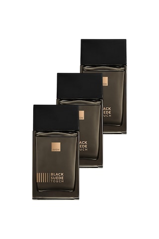 Black Suede Touch Erkek Parfüm Edt 100 Ml. Üçlü Paket Baharat
