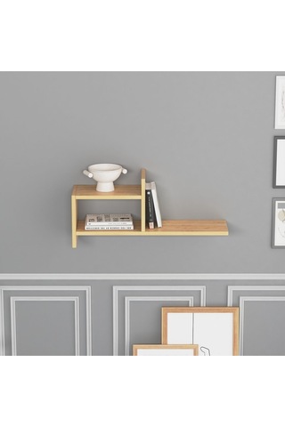 Hisar Duvar Rafı Meşe