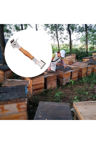 Homyl Arı Kovan Aracı Konforlu Kavrama Temizleme Aparist Kaçak