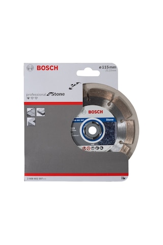 Bosch Stone Beton ve Taş Kesme Diski Elmas 115 MM