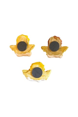Uretti - Ayşe 7362 5742 El Yapımı 3'lü Sevimli Melek Magnet Seti - 4 X 5 Cm 4cm