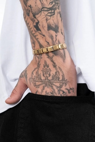 İtalyan Nomination Yazısız Düz Charm Çelik Bileklik Scb26 Sarı