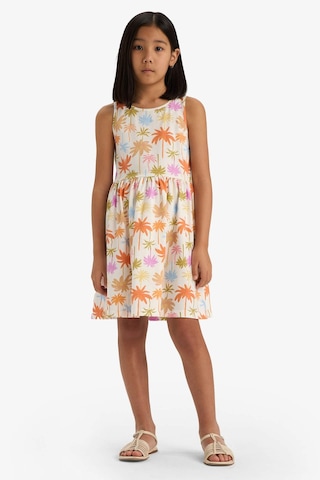 DeFacto Kız Çocuk Bisiklet Yaka Çiçek Desenli Kolsuz Yazlık Elbise B4338A825SMER235