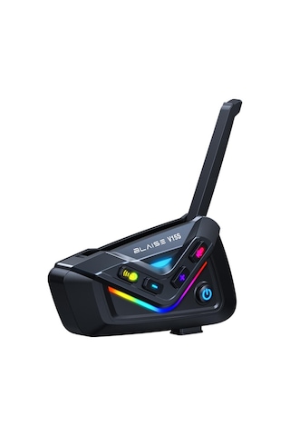 Blaıse V15s Bluetooth + Mesh Motosiklet Intercom Siyah