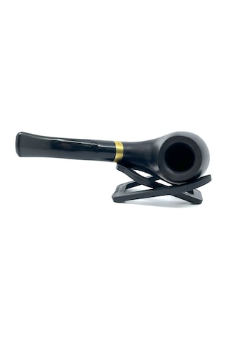 Pipsan Bent Apple 9 Mm Filtreli Pipo - Siyah 2400