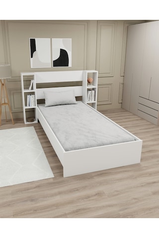 Arnetti Smart Karyola 90x190 Yatak Uyumlu Beyaz