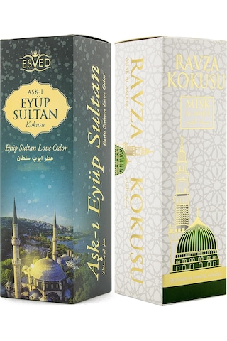Esved Medine Ravza Kokusu + Eyüp Sultan Kokusu Sprey 400 ML