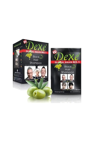 Dexe Saç Siyahlaştırıcı Şampuan Paket Içi 10 Adet