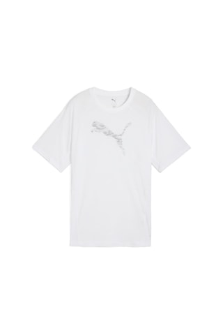Puma Evostrıpe Relaxed Tee Kadın T-shirt Beyaz