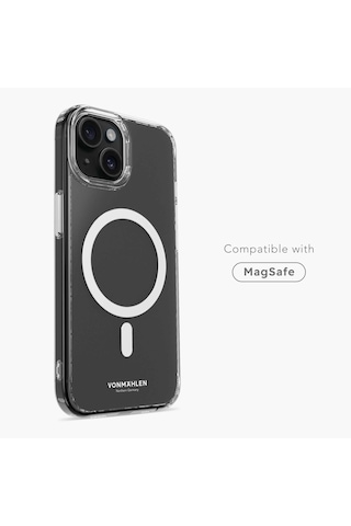Vonmahlen Apple iPhone Uyumlu 14 Plus Şeffaf Tpu Telefon Kılıfı