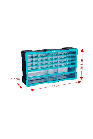 Eurostar Kkd5146 Yatay Monoblok Organizer Çekmece Seti 46'lı