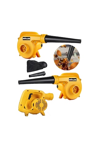 Pro Müller 2000 W Bakır Sargılı 6 Kademe Devir Ayarlı Elektrikli Hava Üfleme Ve Emme Körüğü Makinesi Pro Müller 2000 W Bakır Sargılı 6 Kademe Devir Ayarlı Elektrikli Hava Üfleme Ve Emme Körüğü Makinesi