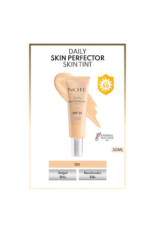 Daily Skin Perfector Skin Tint SPF 50 Ton Eşitleyici Doğal Bitişli Renkli Nemlendirici - 120