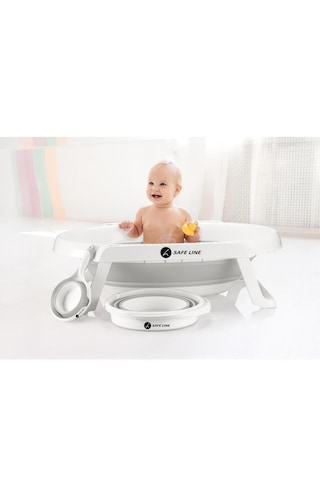 Safe Line Katlanır Bebek Banyo Seti 5'li