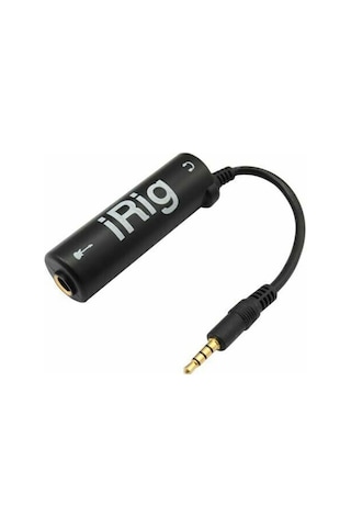 İrig Ik Multimedia Amplitube İrig iPhone , Apple Uyumlu iPad , İpod , Mac