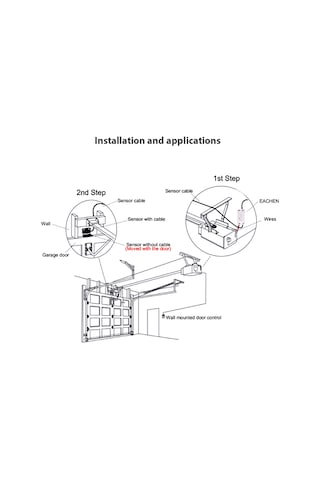 Symbee Akıllı Garaj Kapısı Kontrolörü: Wifi+bt İle Uzaktan Erişim, Zamanlama, Ses Kontrolü Alexa/google Home , Alarm Bağlantısı - Tylk-h1-rf