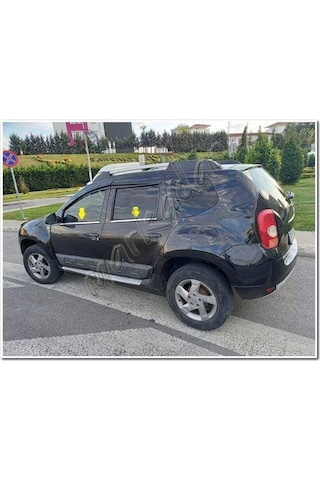 Dacia Duster Krom Cam Çıtası 2010-2017 4 Parça Paslanmaz Çelik