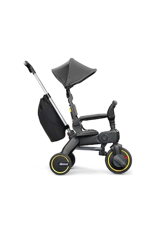 Liki Trike Tek Parça Katlanır 3 Tekerlekli Bebek Bisikleti S3 Gri