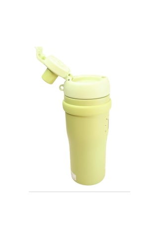 Shotay St-8918 Çift Kullanım Pipetli/rahat İçim Yeşil 720ml Çelik Termos Diğer