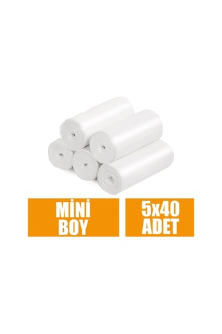 Vista Mini Boy Çöp Torbası 40x50 Cm 50 Rulo