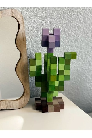 Nest Woodtr 1x1x1cm 100 Adet Mdf Küp Ham Doğal Boyanabilir Mdf Küp Minecraft Küp Zeka Oyunu