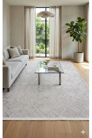 Padişah Halı 200x290 Sümela Koleksiyonu 64251-095 Gri
