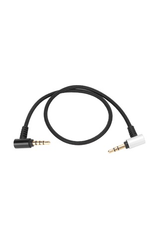 Yaleker 3.5mm Bakır Trs-trrs Mikrofon Kablosu - Rode Sc7 Wireless Go Videomicro Pro+ Uyumlu Cep Telefonu/tablet Bağlantısı