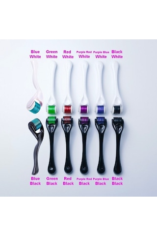 Altın 0.2mm Siyah Dermaroller Drs 540 Mikro Iğneler Derma Rulo Titanyum Mezoroller Mikroiğne Tıbbi Terapi Cilt Bakımı Aracı Tedavisi 0qxkvm Çok Renkli
