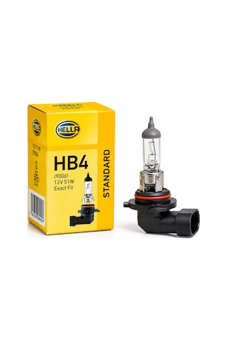 Hb4 9006 12v 51w Halojen Sis Farı Ampulü Güçlü Aydınlatma Tekli