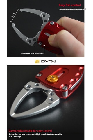 Jeehugo Altın Uçak Alüminyum Mini Balık Tutucu - 3 Kg Yüke Dayanıklı, Taşınması Kolay Balıkçılık Aleti