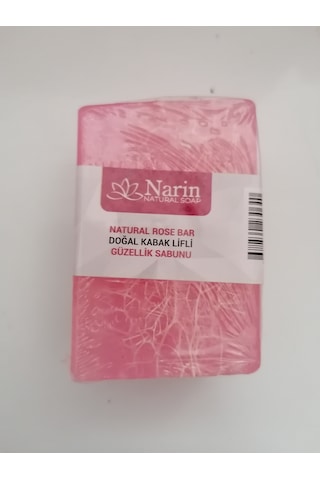 Narin Doğal Kabak Lifli Gül Özlü Güzellik Sabunu 110 G