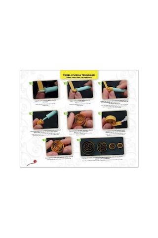 Quilling - Art Craft Series 4-8 Yaş- Tüzder Yayınları