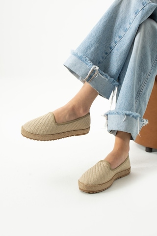 Veronica Kadın Espadril- Babet Bej