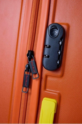 Bad Bear Logo Suitcase 23.01.80.003t Turuncu Kabin Boy Valiz 40lt Turuncu