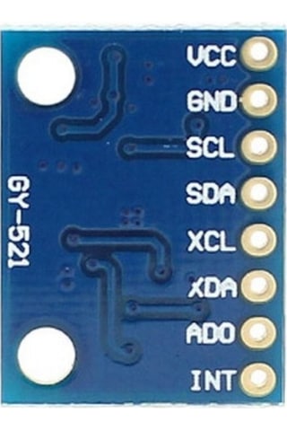 Mpu-6050 6 Eksen Imu Sensör Modülü Ivme Ölçer Y-521 Gyro Accelometer