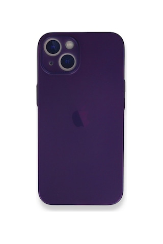 Apple iPhone Uyumlu 14 Plus Kılıf Pp Ultra İnce Kapak - 7a71d mor