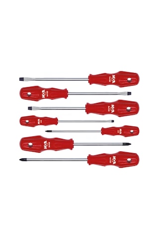 Mga Mg11137s 7 Parça Tornavida Takımı/seti 3xdüz/4xyıldız