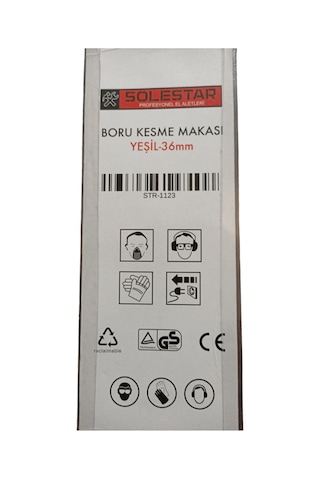 Küçük Pprc Pvc Plastik Tesisat Boru Kesme Makası