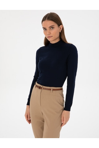Pierre Cardin Kadın Lacivert Kazak /triko 50315768-vr033 Lacivert
