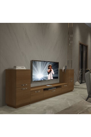 Decoraktiv Trendstyle On2 Mdf Tv Ünitesi Tv Sehpası Ceviz